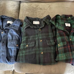 Old Navy flannels